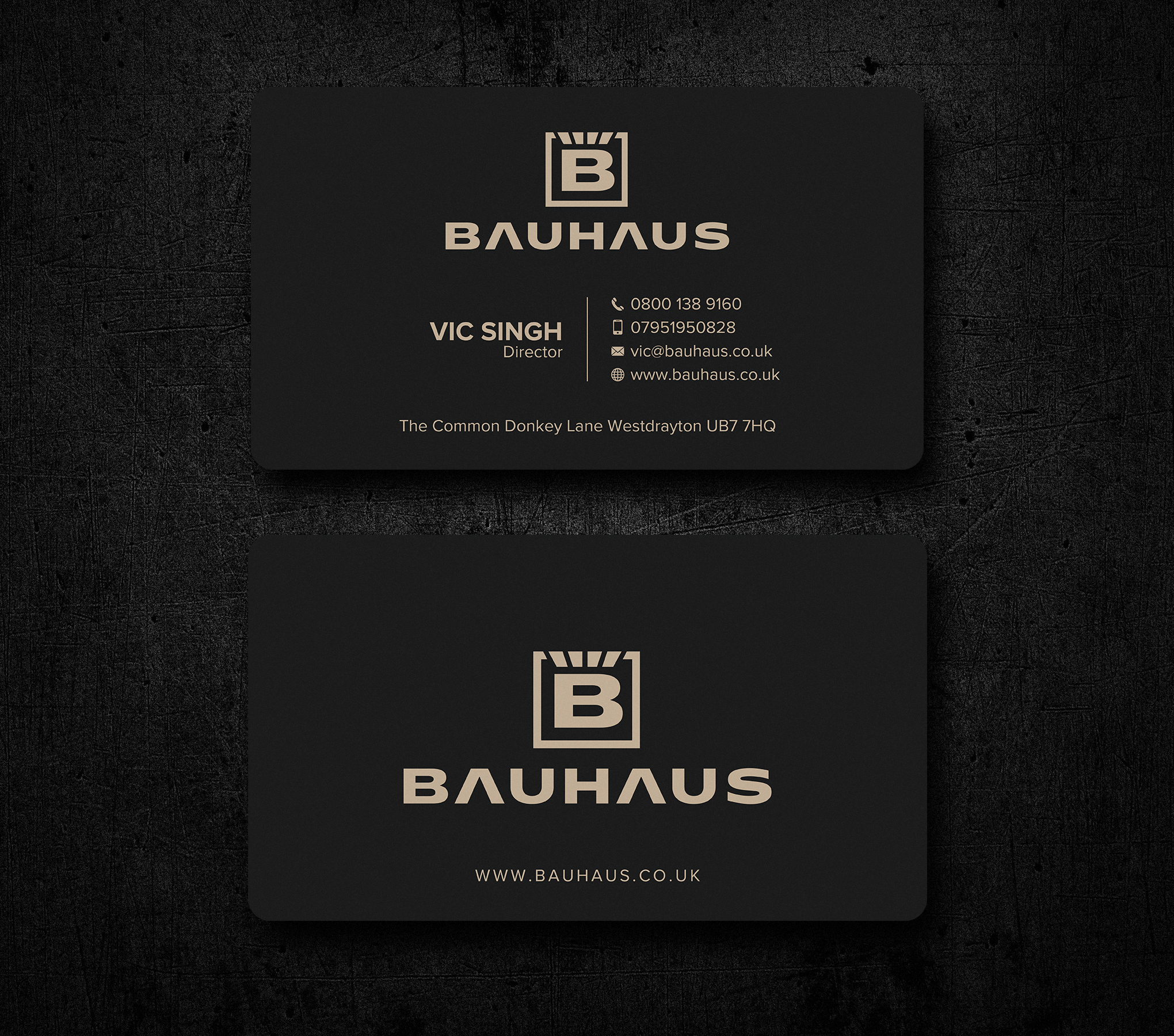 Business Card Design by Uttom 2 for UK Bauhaus | Design #36730434