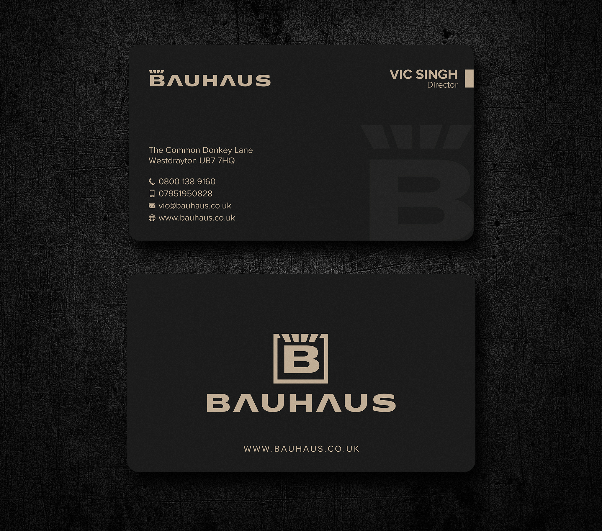 Business Card Design by Uttom 2 for UK Bauhaus | Design #36730436