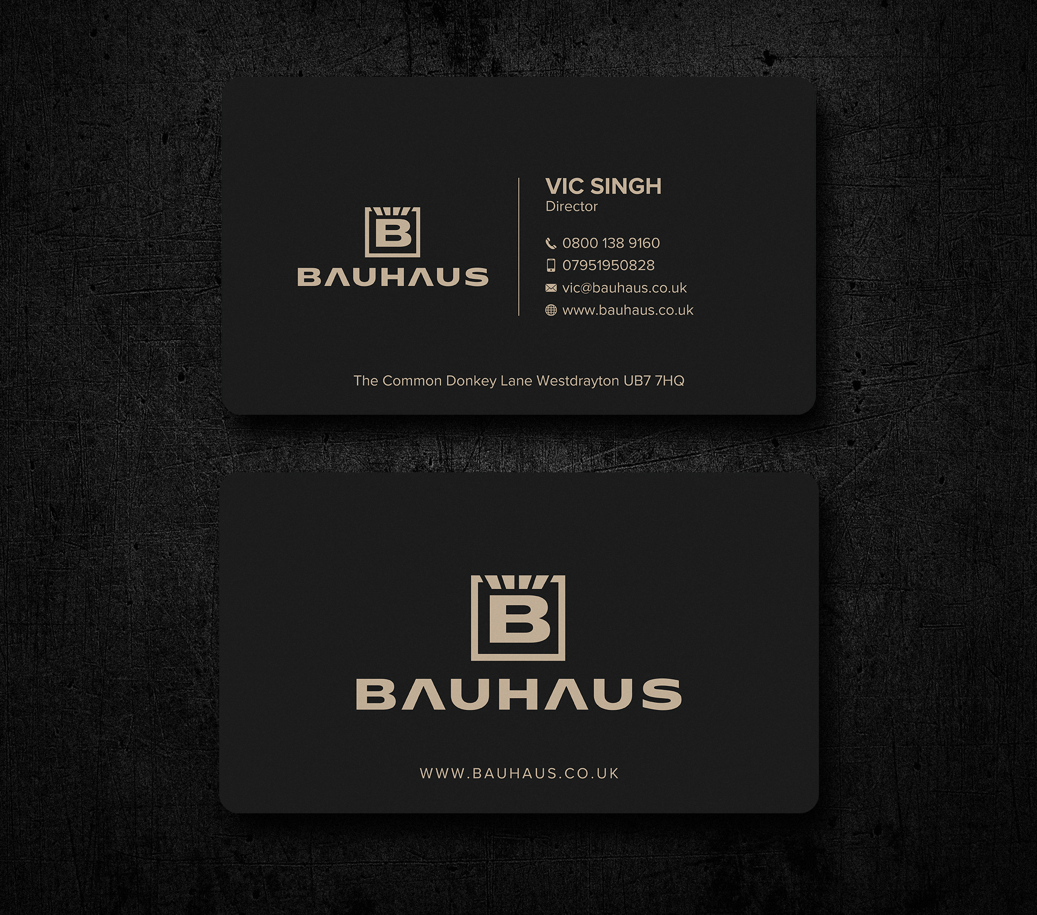 Business Card Design by Uttom 2 for UK Bauhaus | Design #36730437