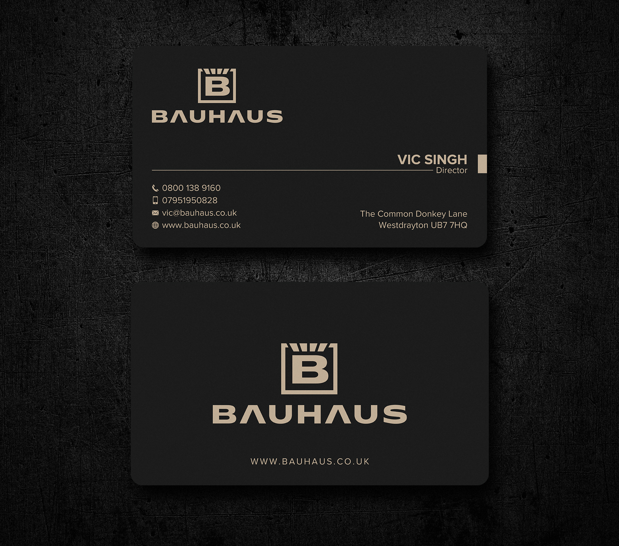 Business Card Design by Uttom 2 for UK Bauhaus | Design #36730438