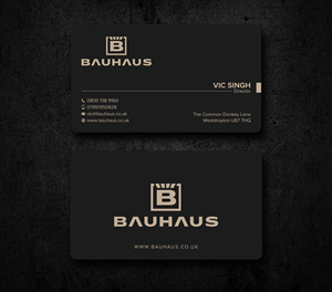 Business Card Design by Uttom 2 for UK Bauhaus | Design: #36730438