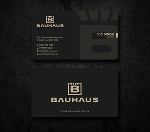 Business Card Design by Uttom 2 for UK Bauhaus | Design: #36730439