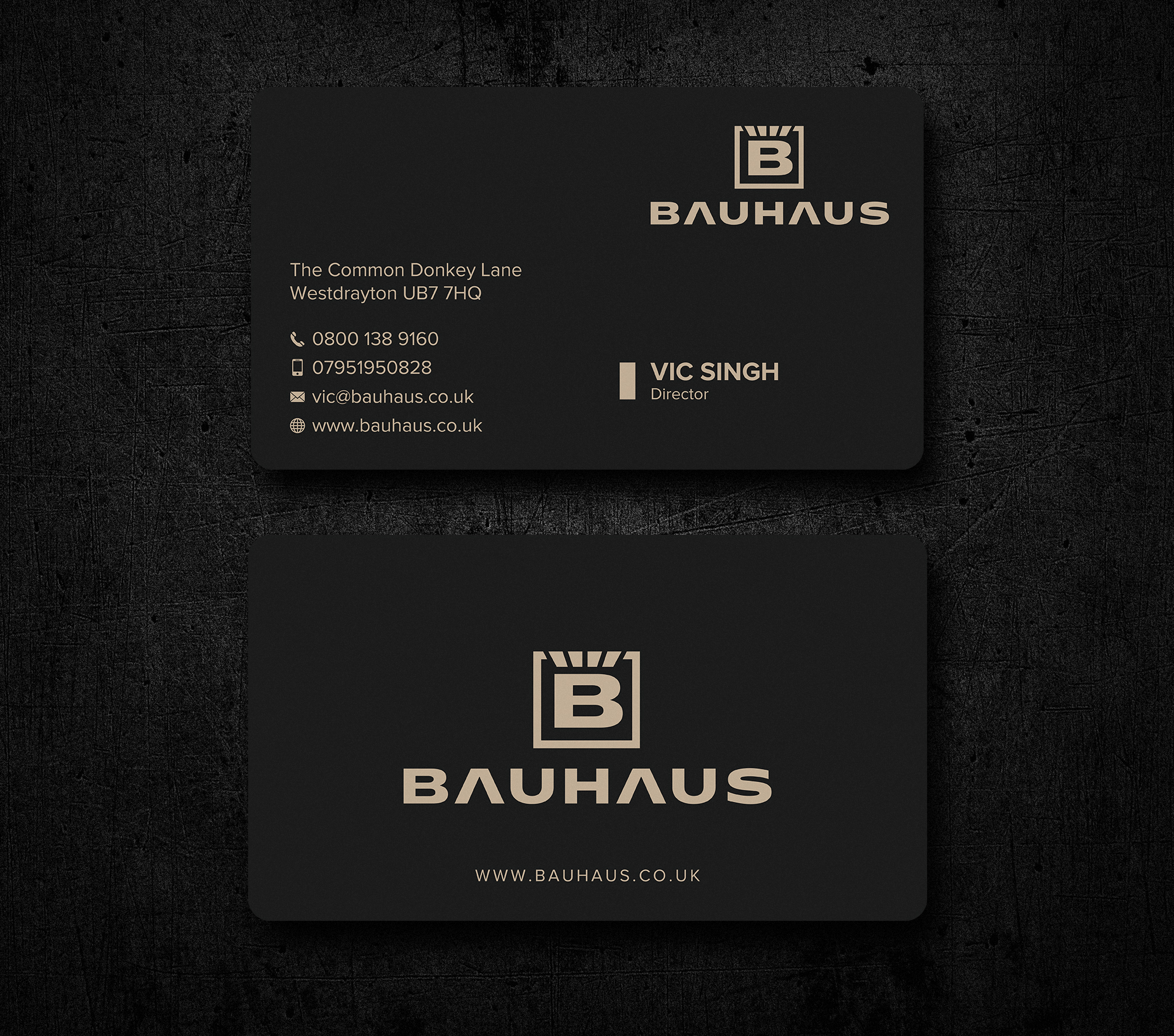 Business Card Design by Uttom 2 for UK Bauhaus | Design #36730440