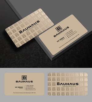 Business Card Design by Uttom 2 for UK Bauhaus | Design: #36737592