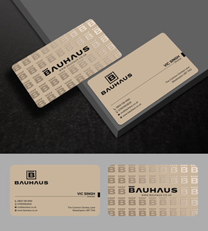 Business Card Design by Uttom 2 for UK Bauhaus | Design: #36737597