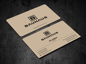 Design de Carte de Visite par Uttom 2 pour UK Bauhaus | Design : #36738240