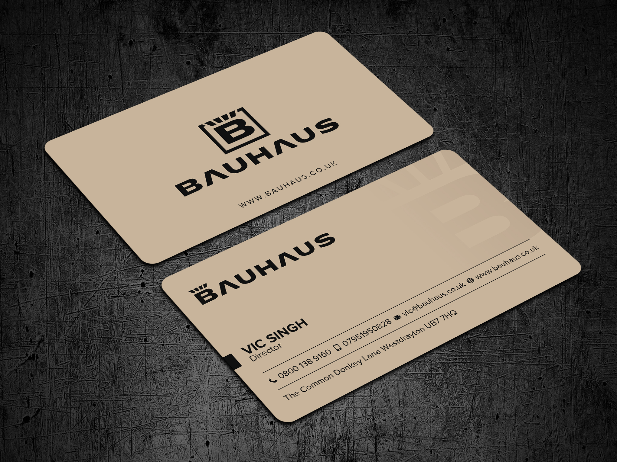 Business Card Design by Uttom 2 for UK Bauhaus | Design #36738242
