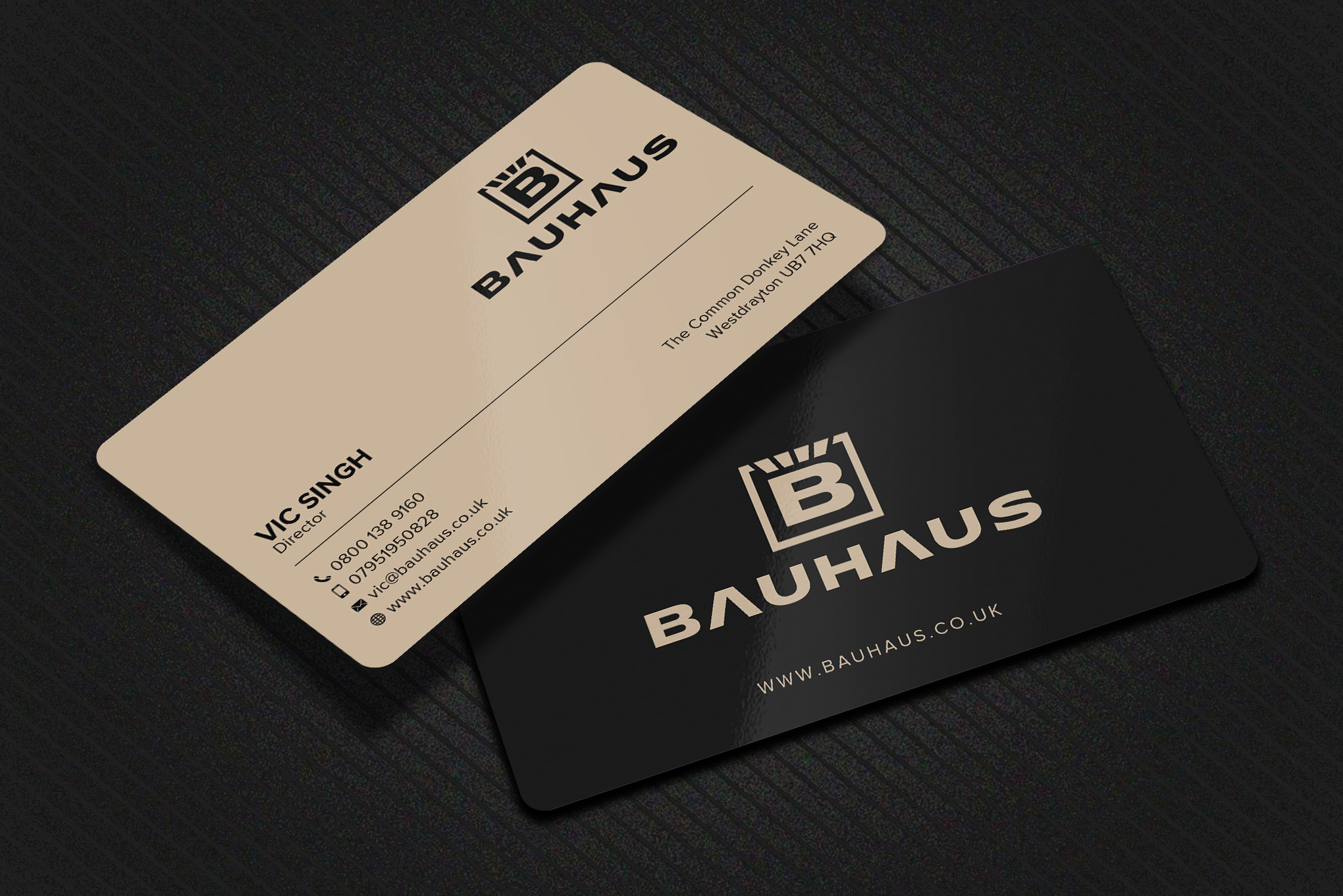 Business Card Design by Uttom 2 for UK Bauhaus | Design #36738246