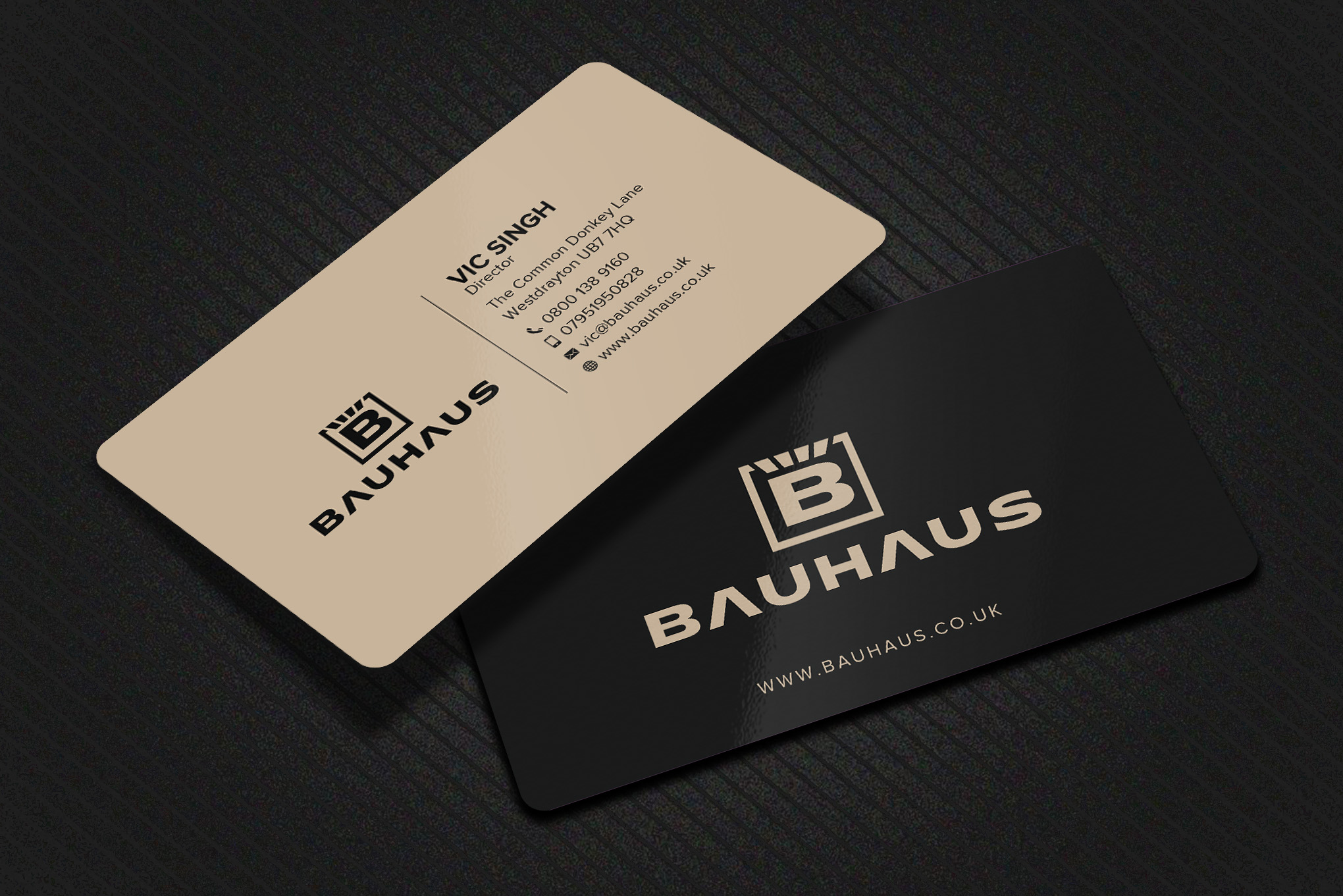 Business Card Design by Uttom 2 for UK Bauhaus | Design #36738248