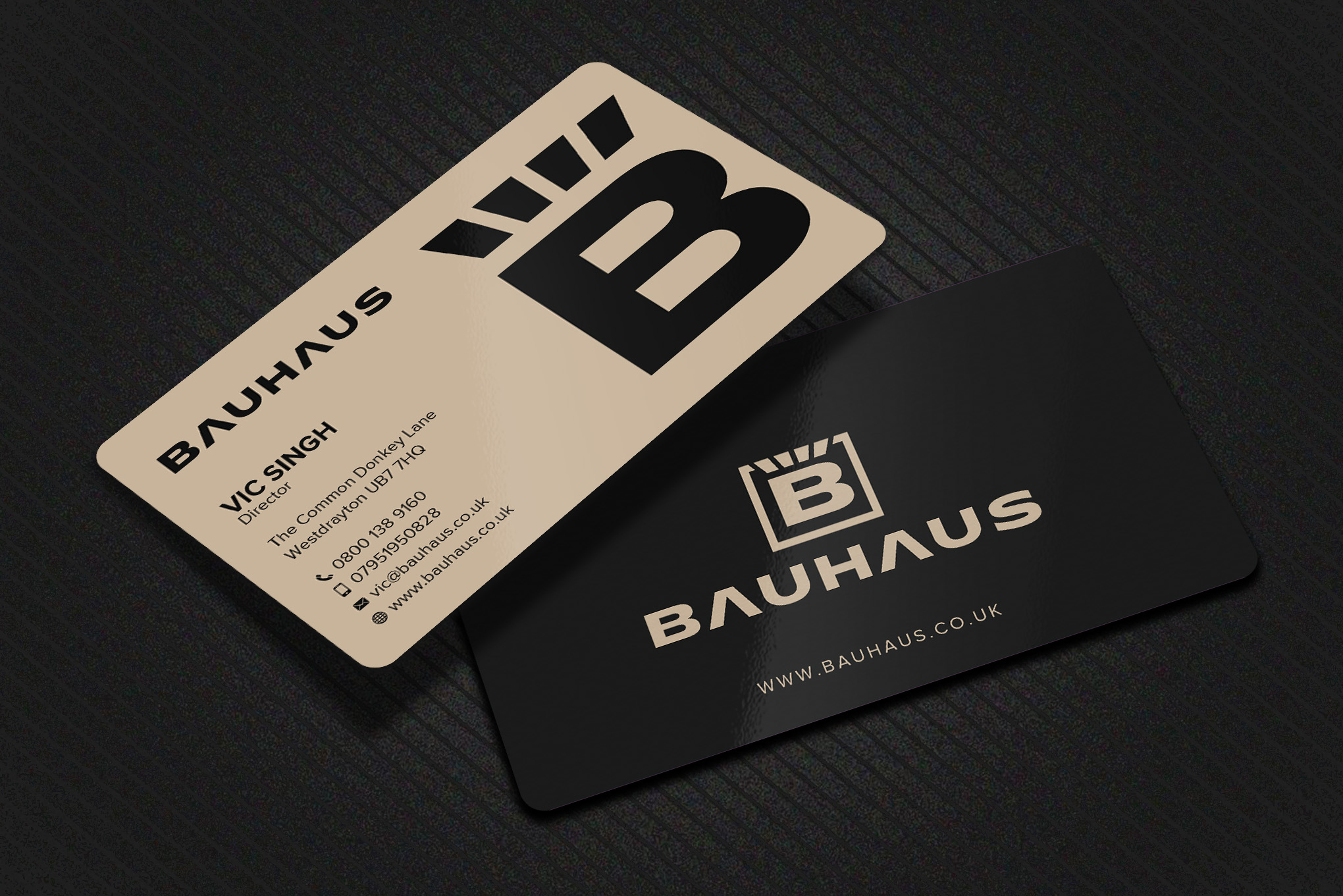 Business Card Design by Uttom 2 for UK Bauhaus | Design #36738249
