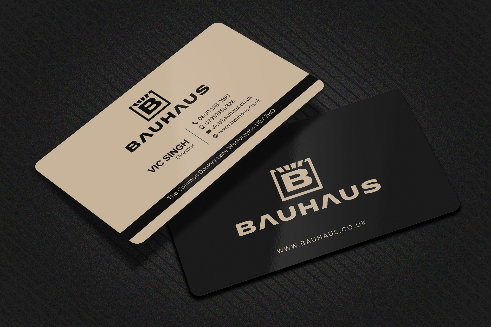 Business Card Design by Uttom 2 for UK Bauhaus | Design #36738250