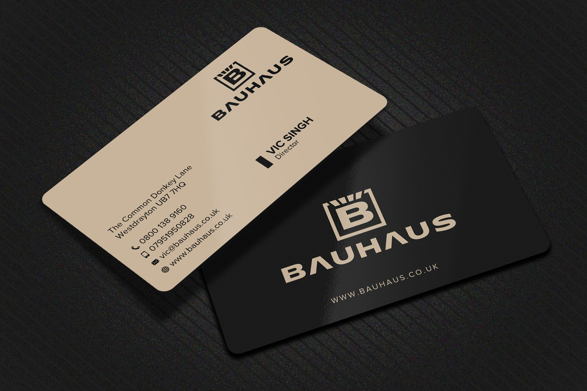 Business Card Design by Uttom 2 for UK Bauhaus | Design #36738253