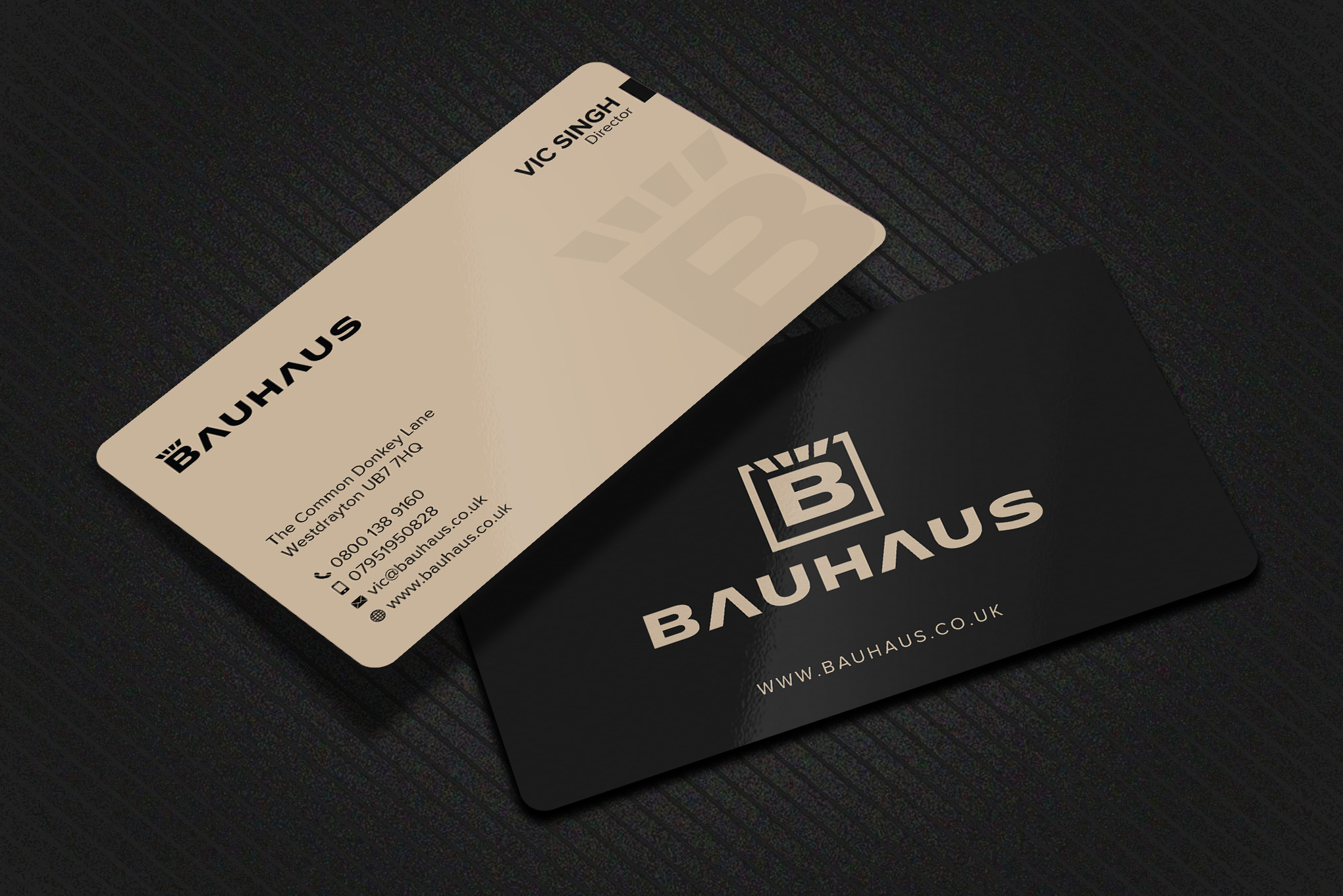 Business Card Design by Uttom 2 for UK Bauhaus | Design #36738254
