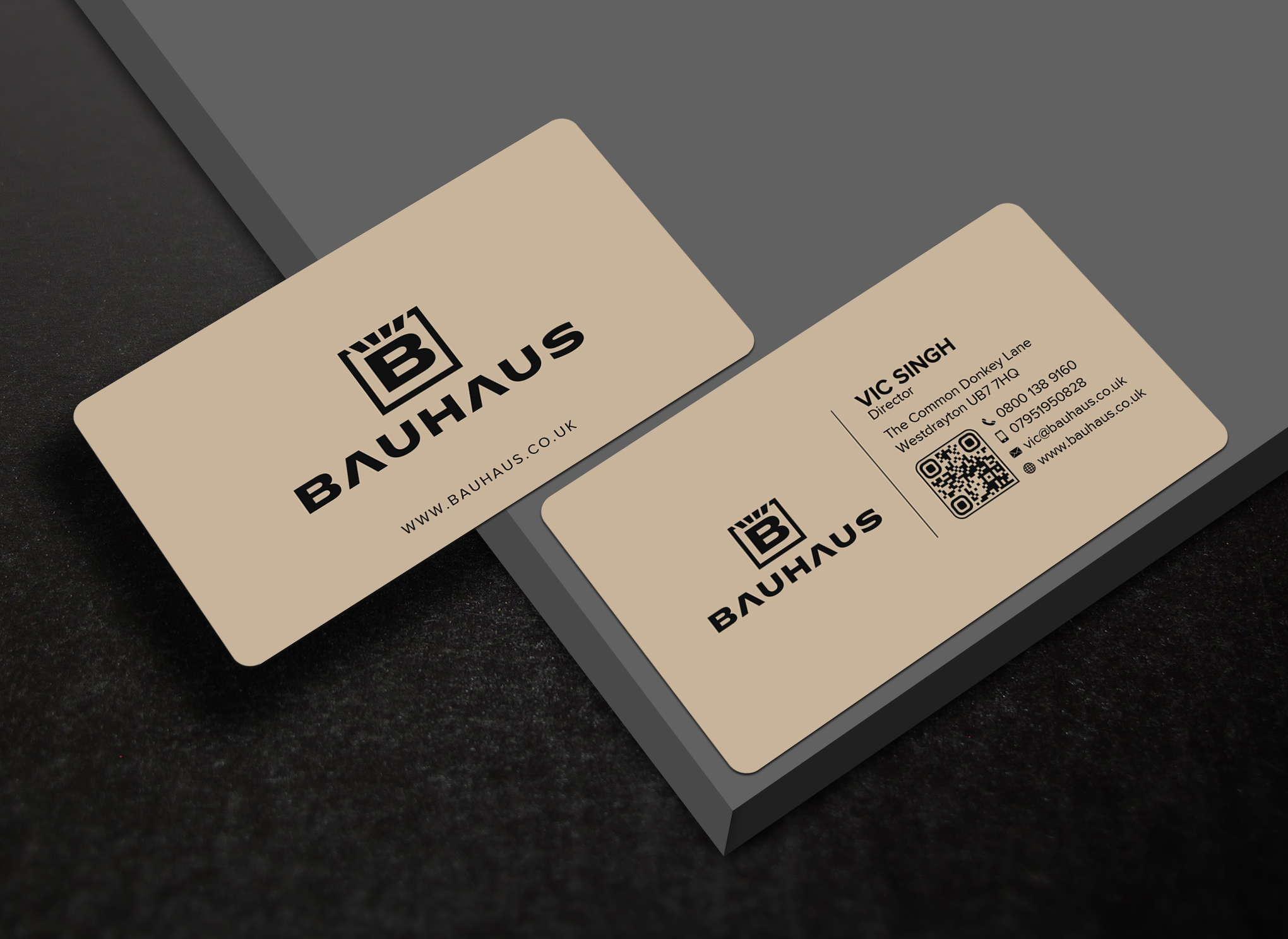 Business Card Design by Uttom 2 for UK Bauhaus | Design #36749220