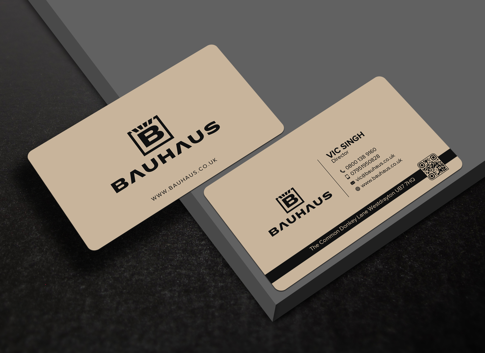 Business Card Design by Uttom 2 for UK Bauhaus | Design #36749221