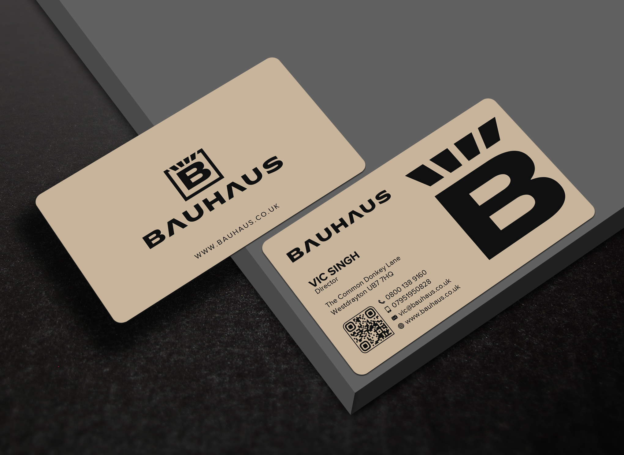 Business Card Design by Uttom 2 for UK Bauhaus | Design #36749222