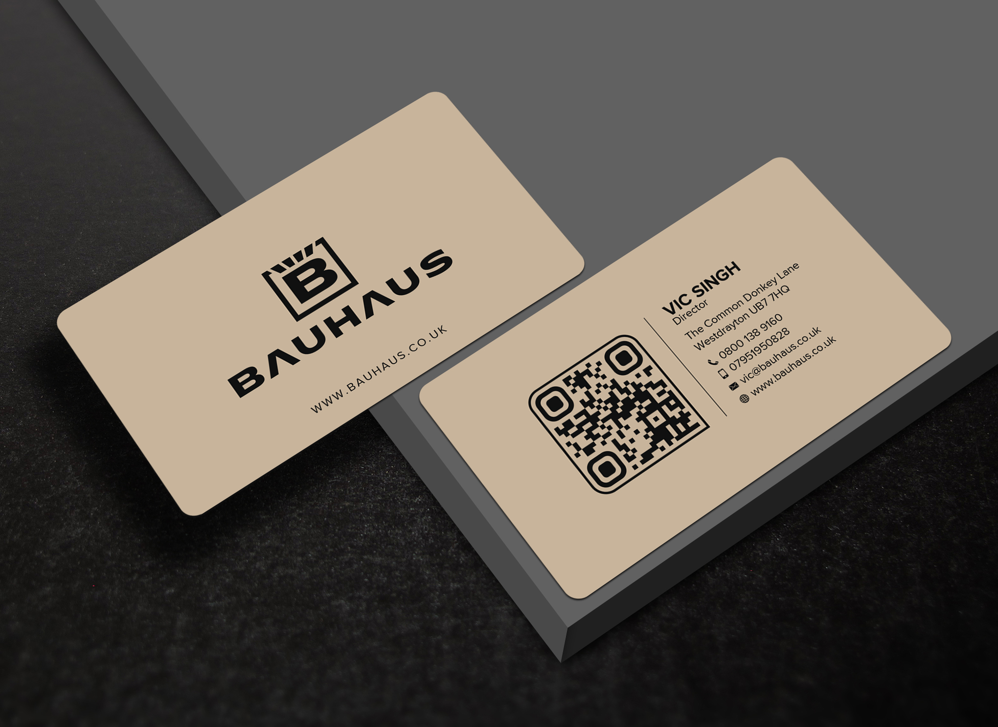 Business Card Design by Uttom 2 for UK Bauhaus | Design #36749223