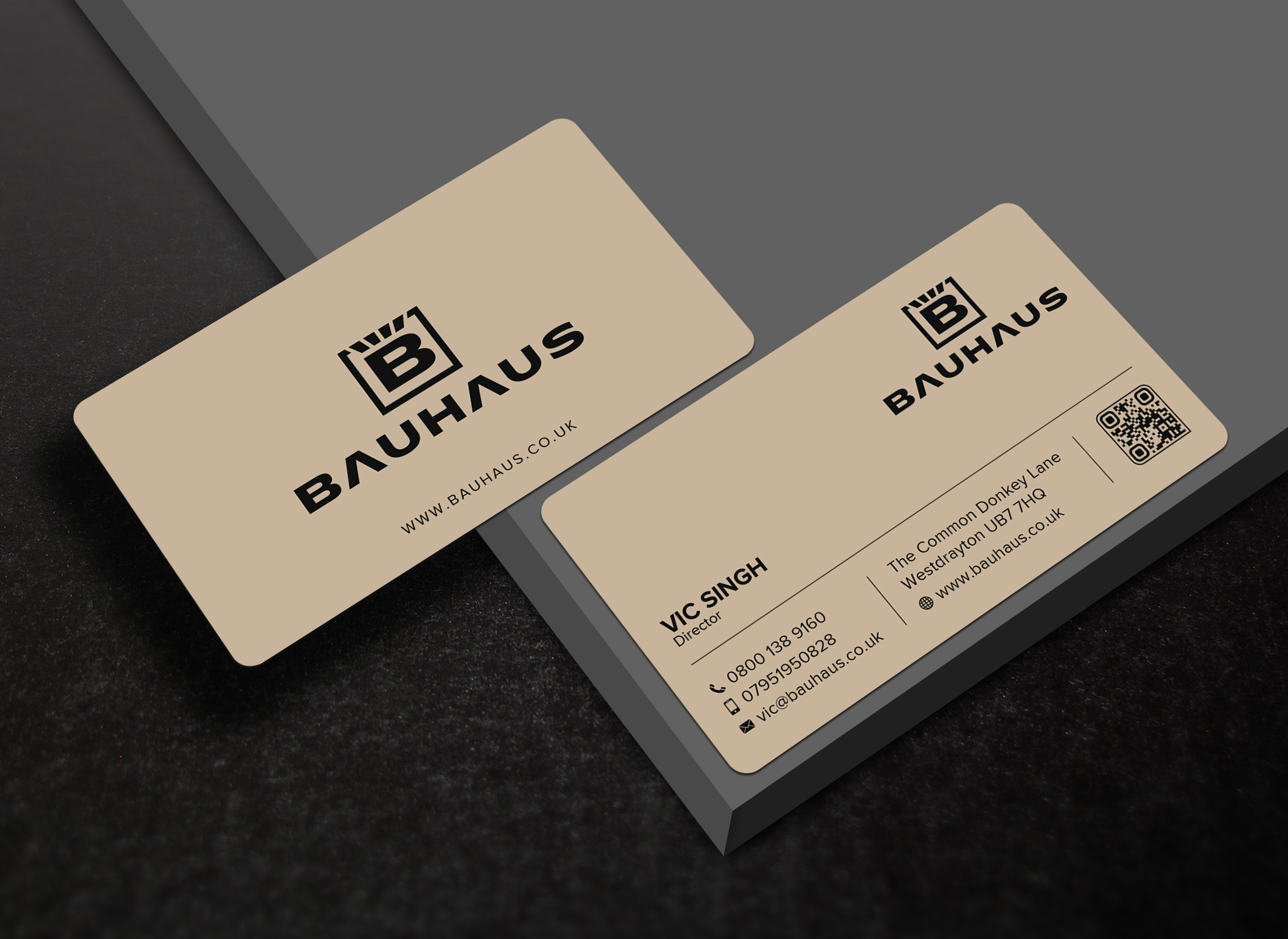 Business Card Design by Uttom 2 for UK Bauhaus | Design #36749230