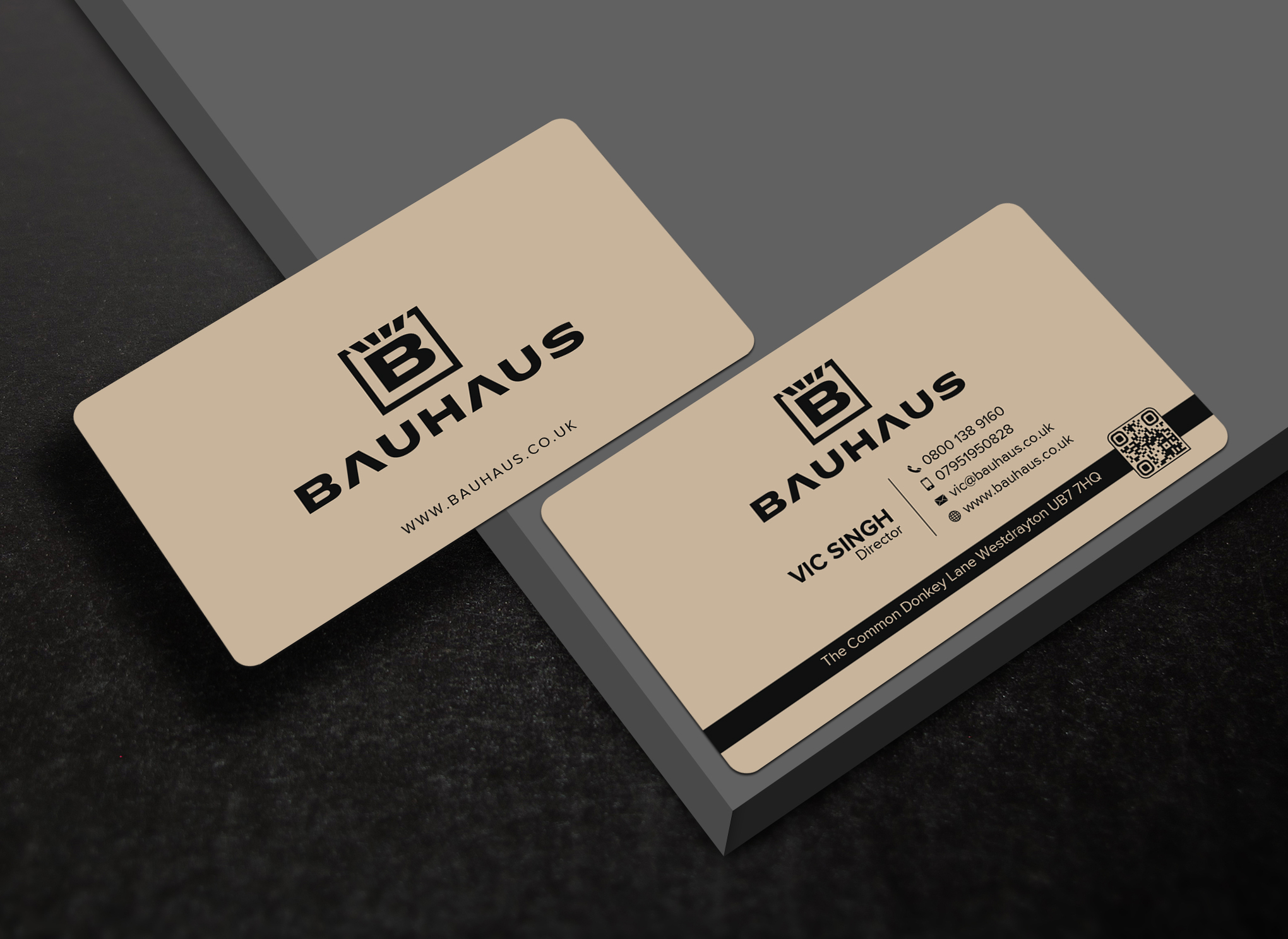 Business Card Design by Uttom 2 for UK Bauhaus | Design #36749231
