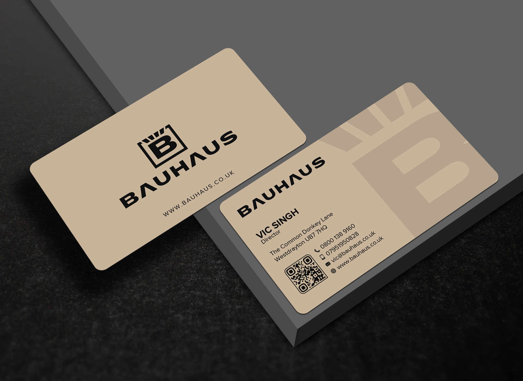 Business Card Design by Uttom 2 for UK Bauhaus | Design #36749233