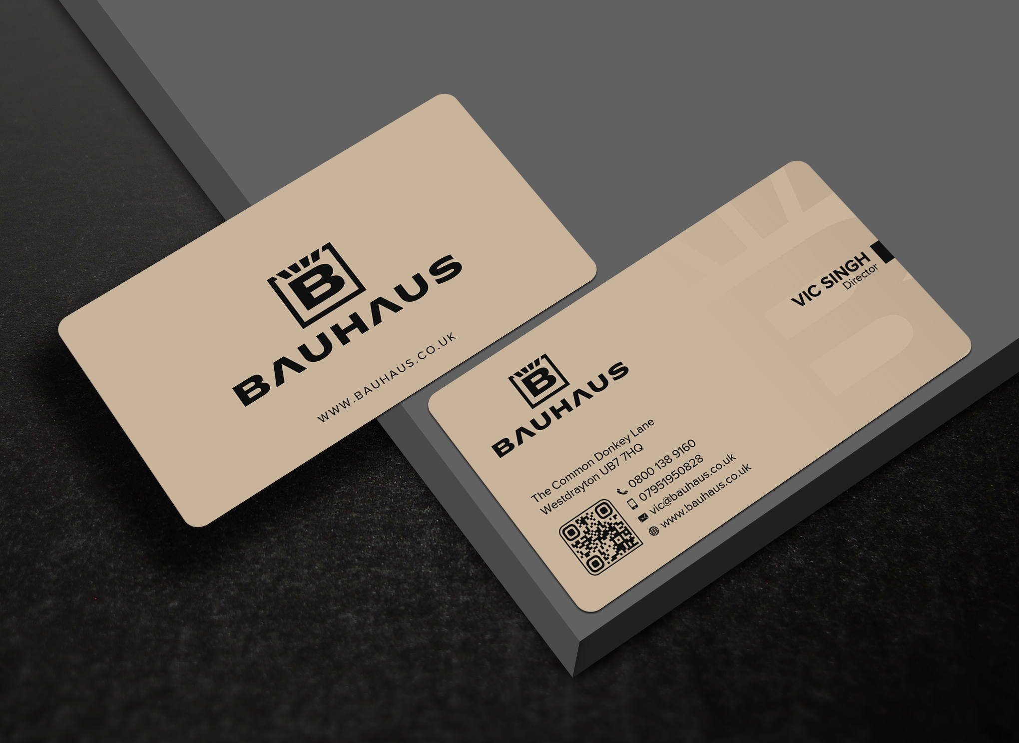 Business Card Design by Uttom 2 for UK Bauhaus | Design #36749234