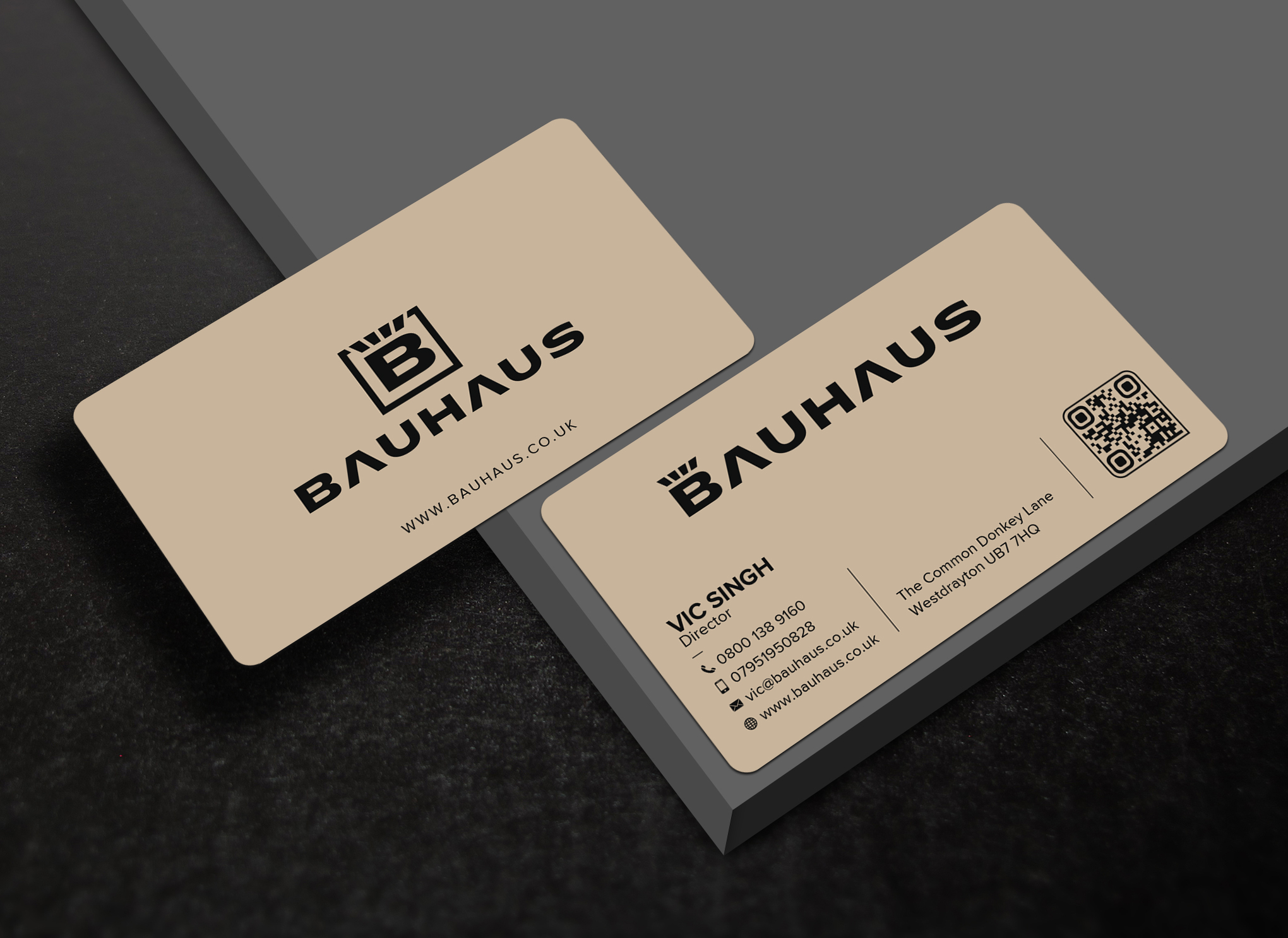 Business Card Design by Uttom 2 for UK Bauhaus | Design #36749280