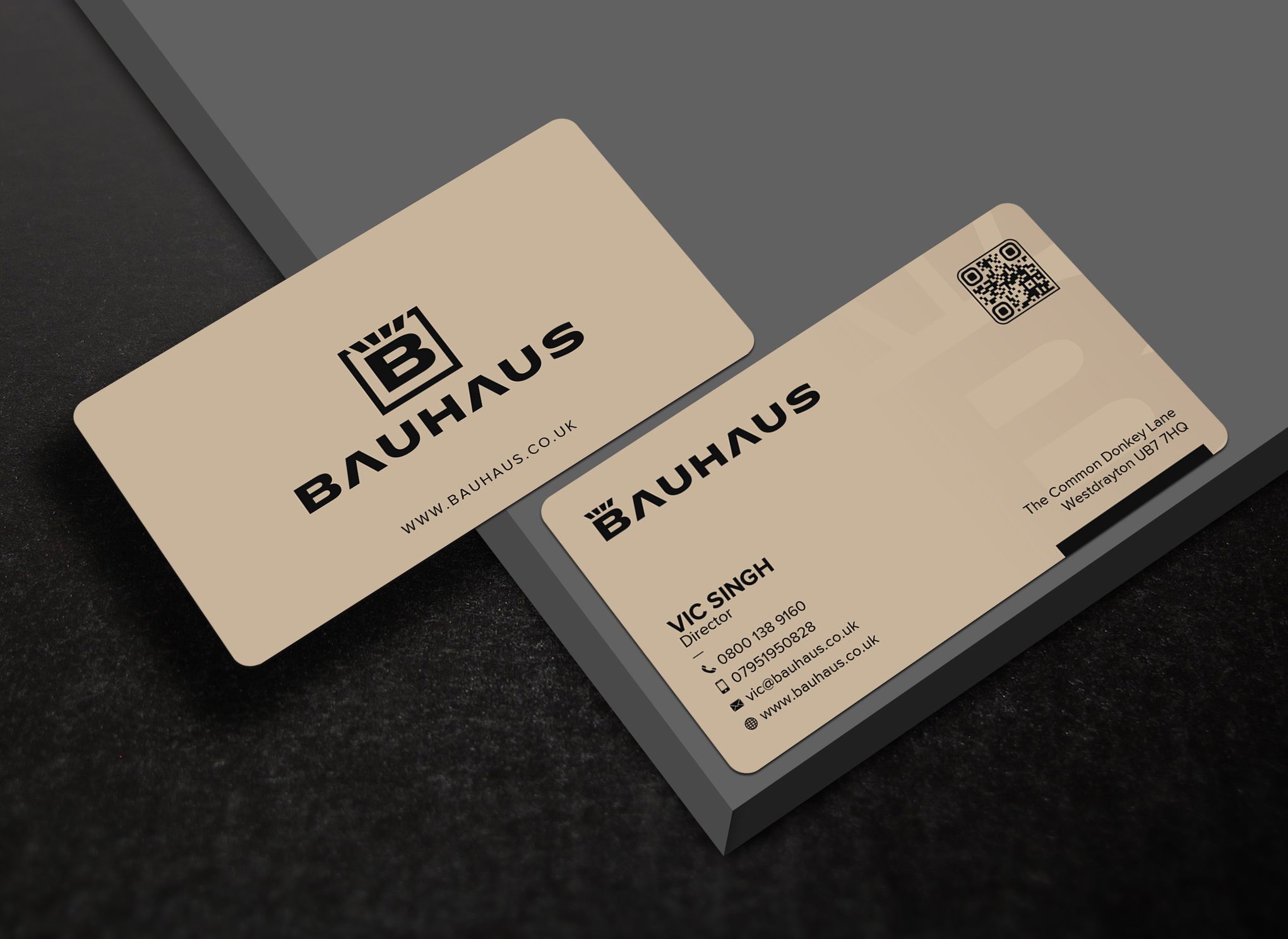 Business Card Design by Uttom 2 for UK Bauhaus | Design #36749283