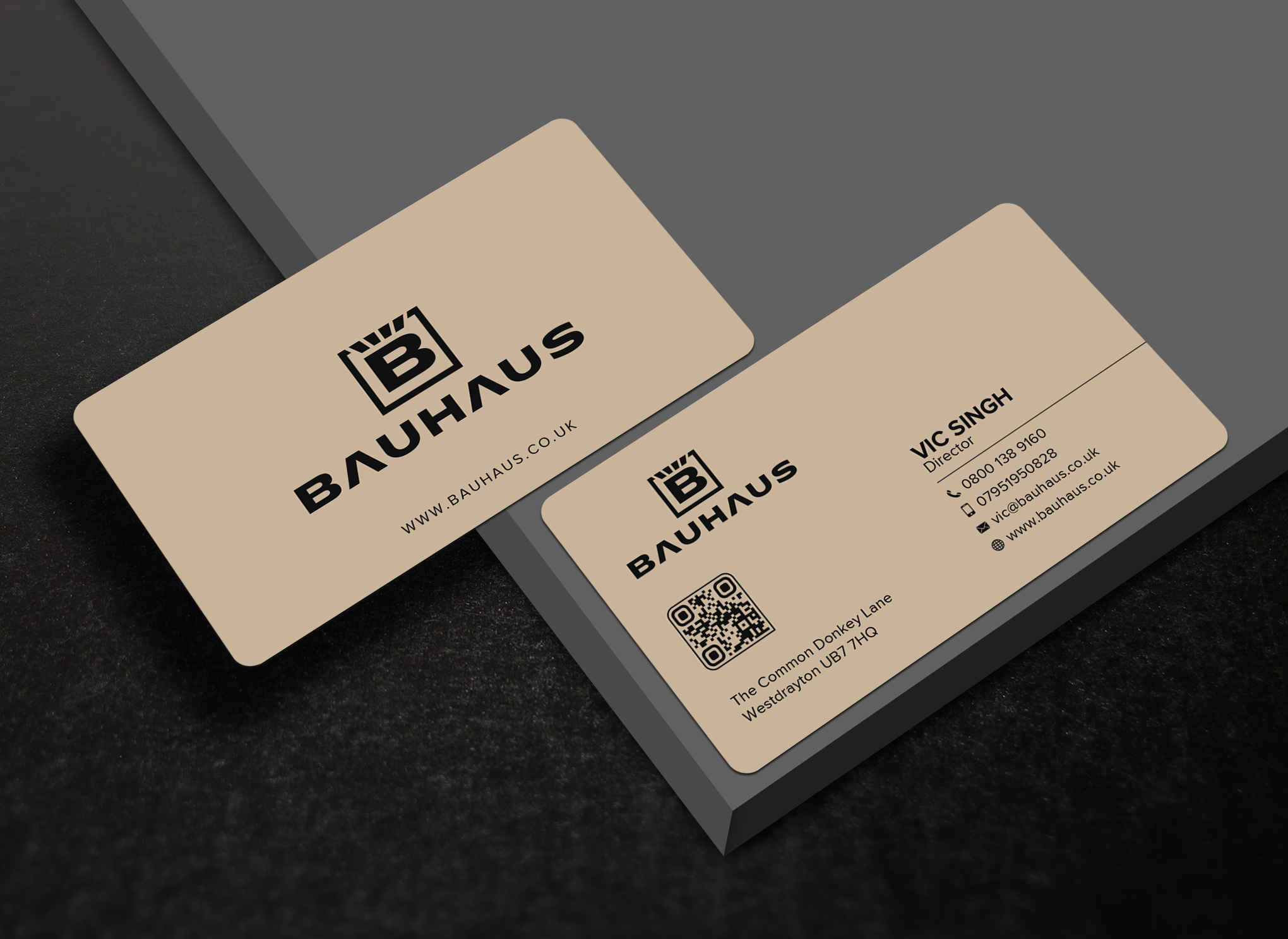 Business Card Design by Uttom 2 for UK Bauhaus | Design #36749284