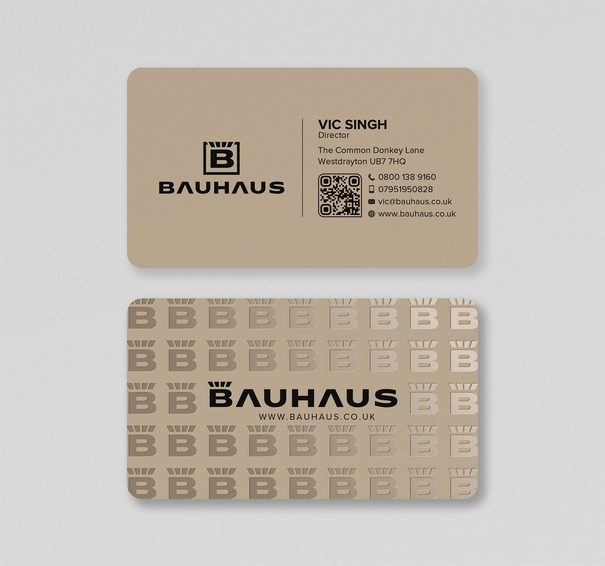 Business Card Design by Uttom 2 for UK Bauhaus | Design #36749317