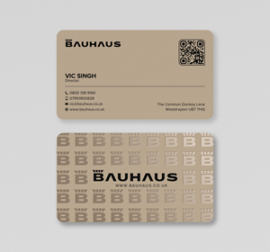 Visitenkarten-Design von Uttom 2 für UK Bauhaus | Design: #36749318
