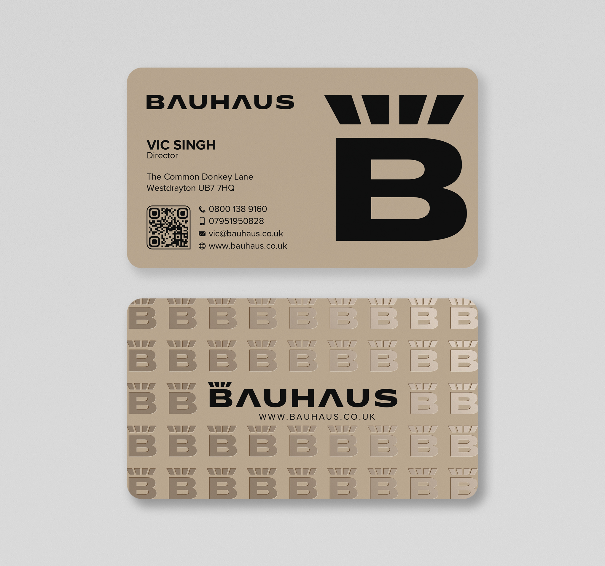 Visitenkarten-Design von Uttom 2 für UK Bauhaus | Design #36749319