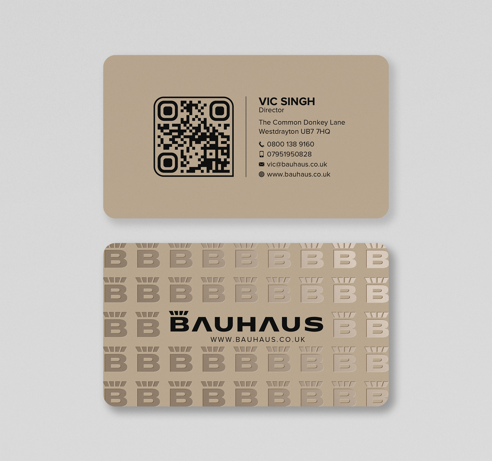 Visitenkarten-Design von Uttom 2 für UK Bauhaus | Design #36749321