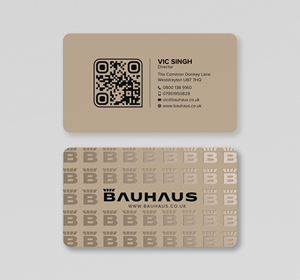 Visitenkarten-Design von Uttom 2 für UK Bauhaus | Design: #36749321