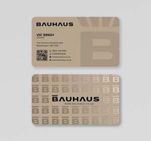 Visitenkarten-Design von Uttom 2 für UK Bauhaus | Design: #36749332