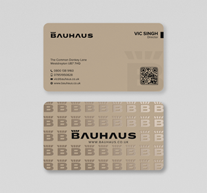 Visitenkarten-Design von Uttom 2 für UK Bauhaus | Design: #36749334