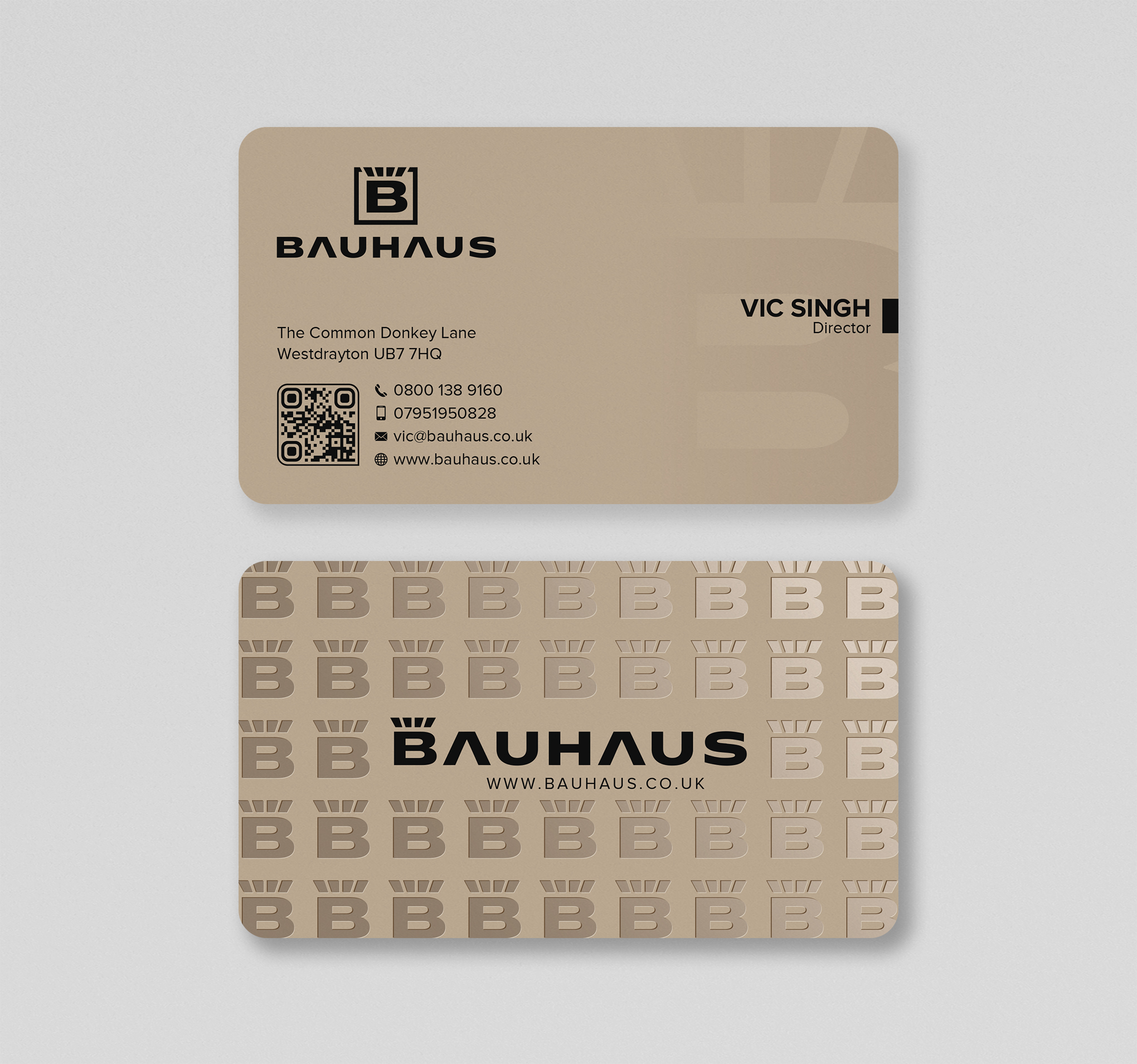 Visitenkarten-Design von Uttom 2 für UK Bauhaus | Design #36749335