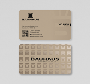 Visitenkarten-Design von Uttom 2 für UK Bauhaus | Design: #36749335