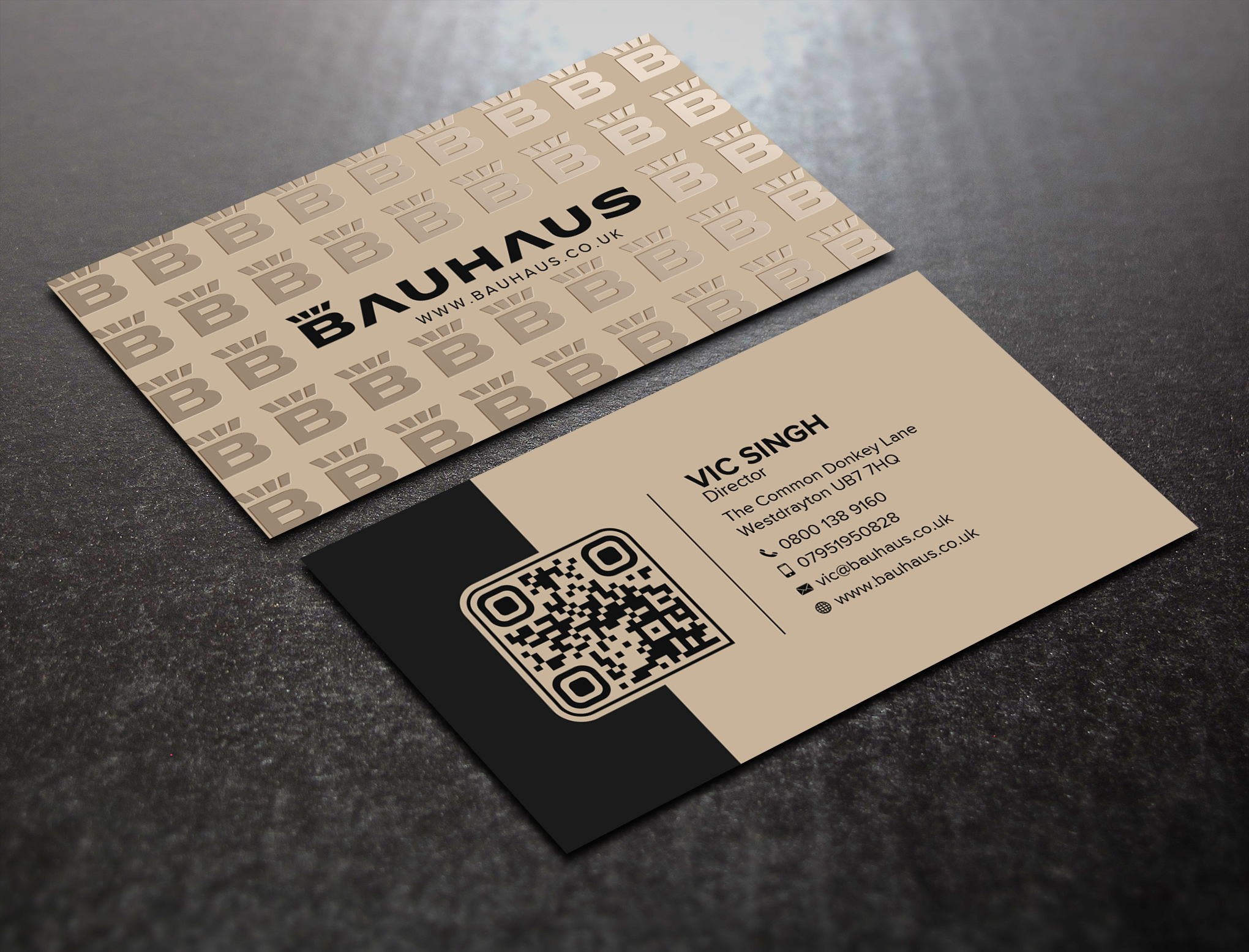 Visitenkarten-Design von Uttom 2 für UK Bauhaus | Design #36749374