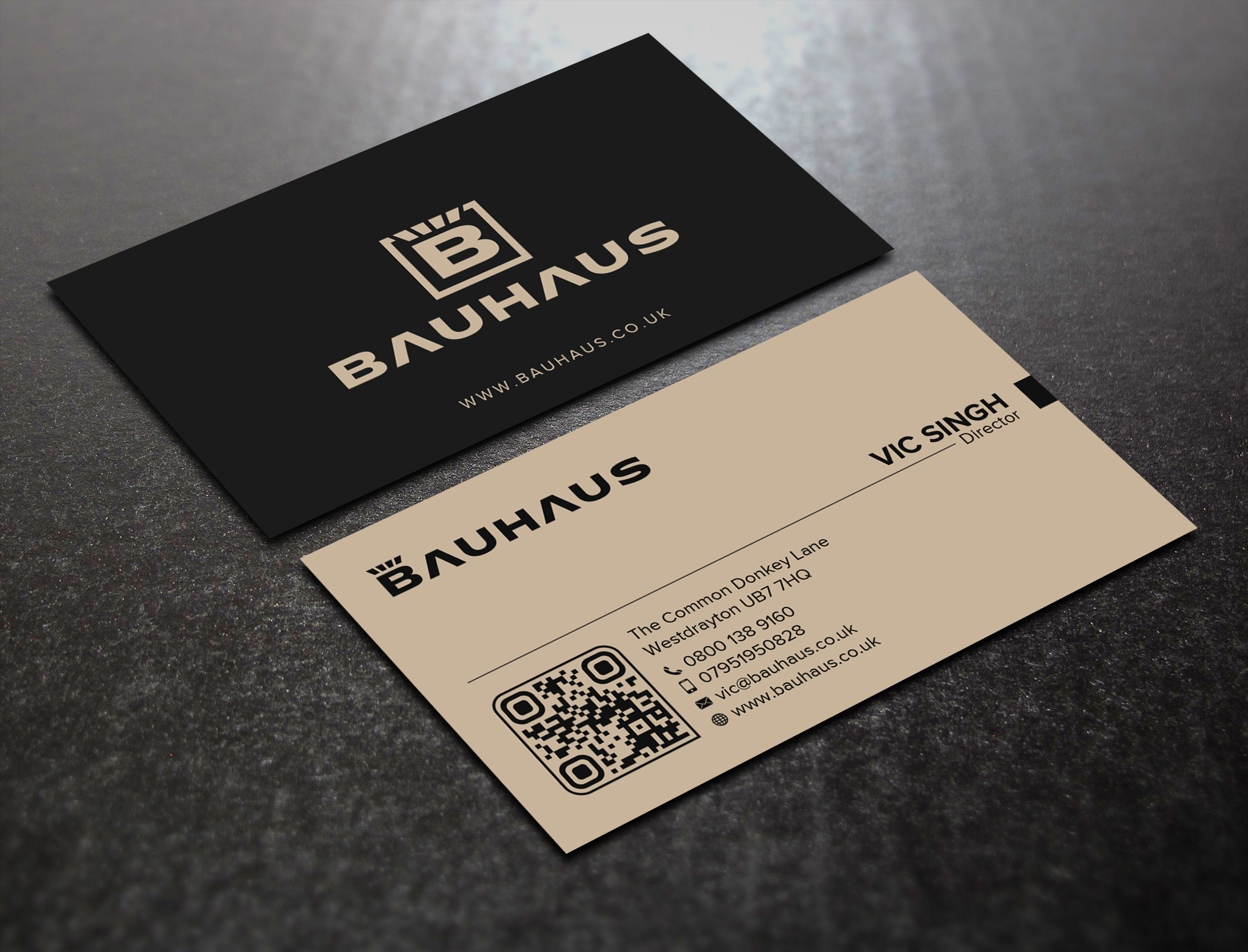 Visitenkarten-Design von Uttom 2 für UK Bauhaus | Design #36749375