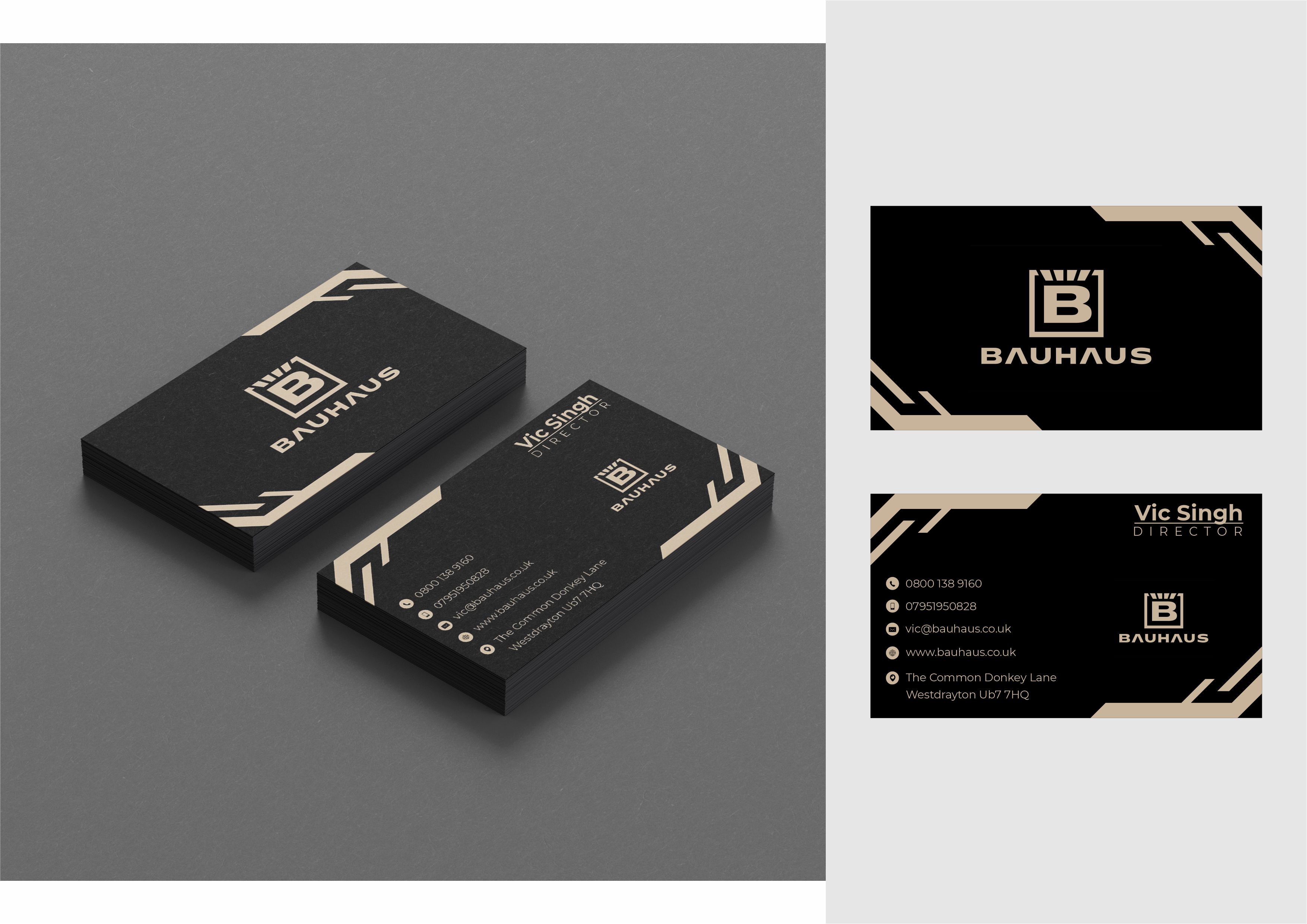 Business Card Design by Septian Yossi for UK Bauhaus | Design #36735672