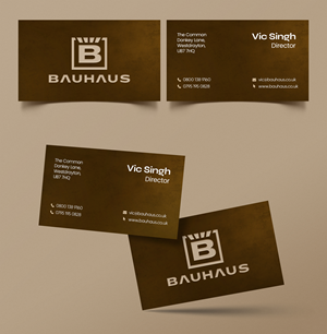 Visitenkarten-Design von Graphic Guy für UK Bauhaus | Design: #36733127