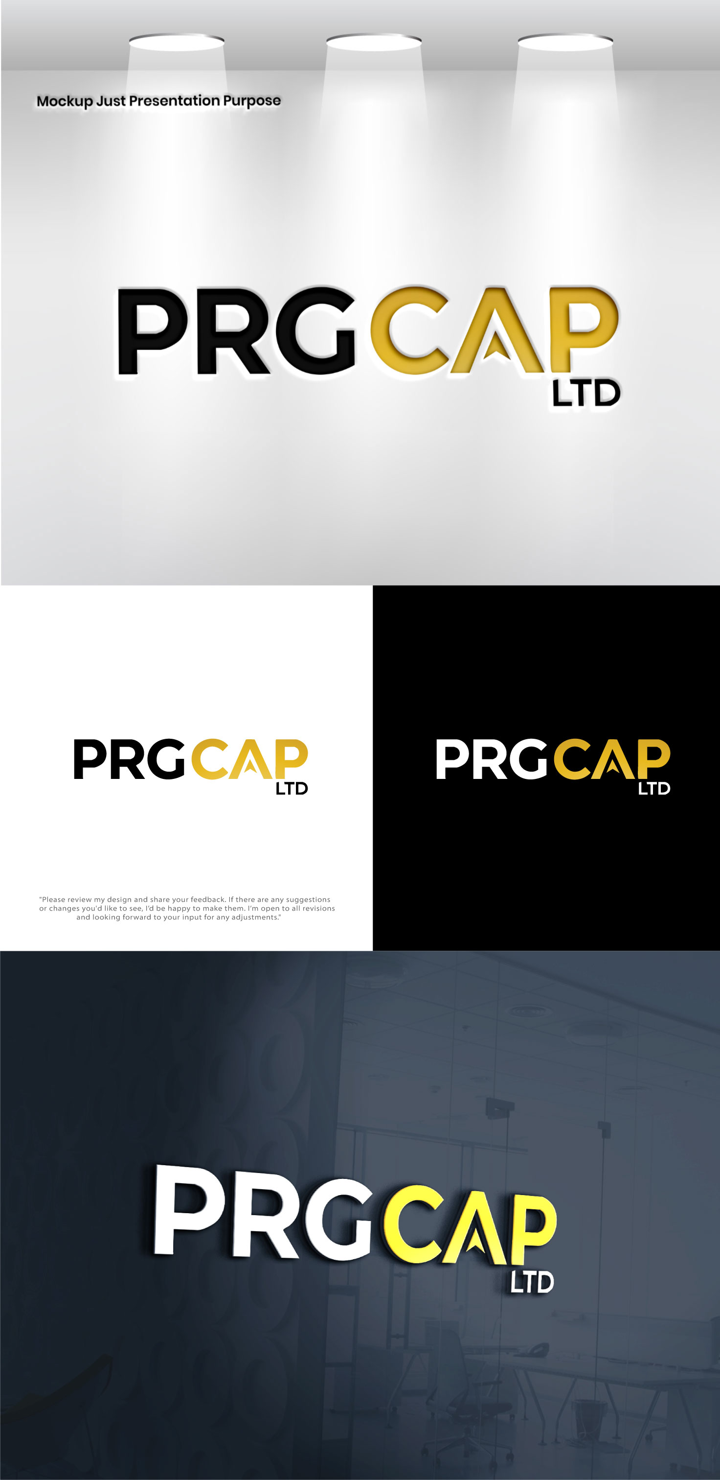 Diseño de Logo por VectorForge para PRG CAP LTD | Diseño #36738341