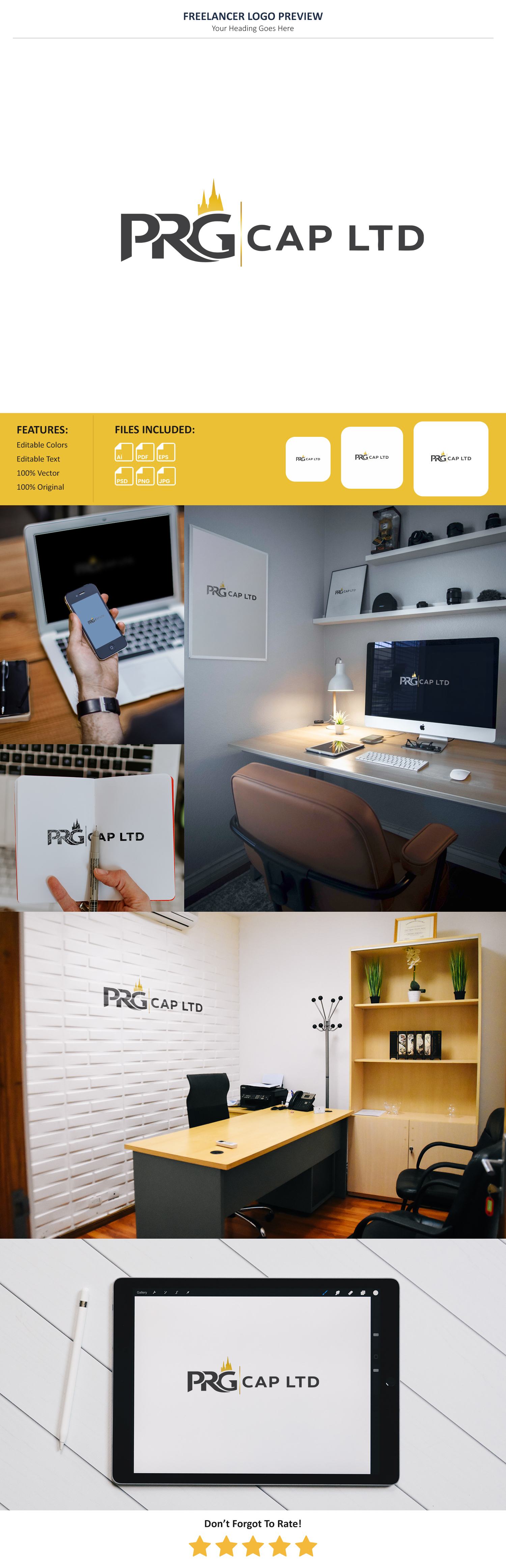 Diseño de Logo por VectorForge para PRG CAP LTD | Diseño #36738343