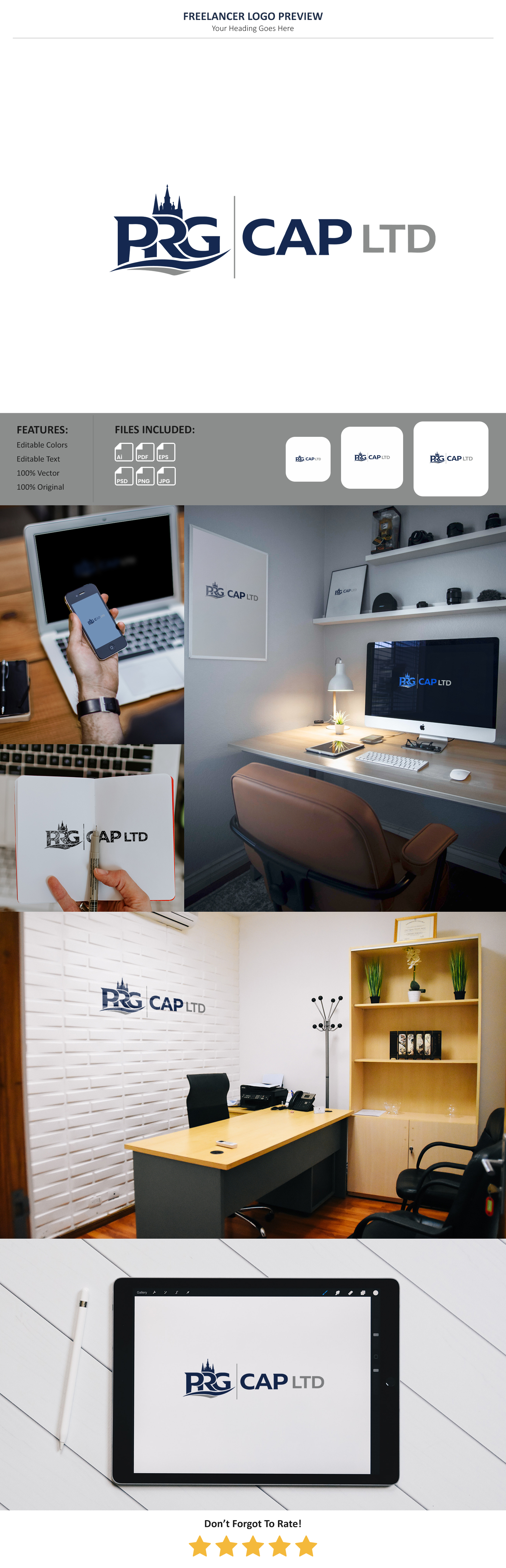 Diseño de Logo por VectorForge para PRG CAP LTD | Diseño #36738348