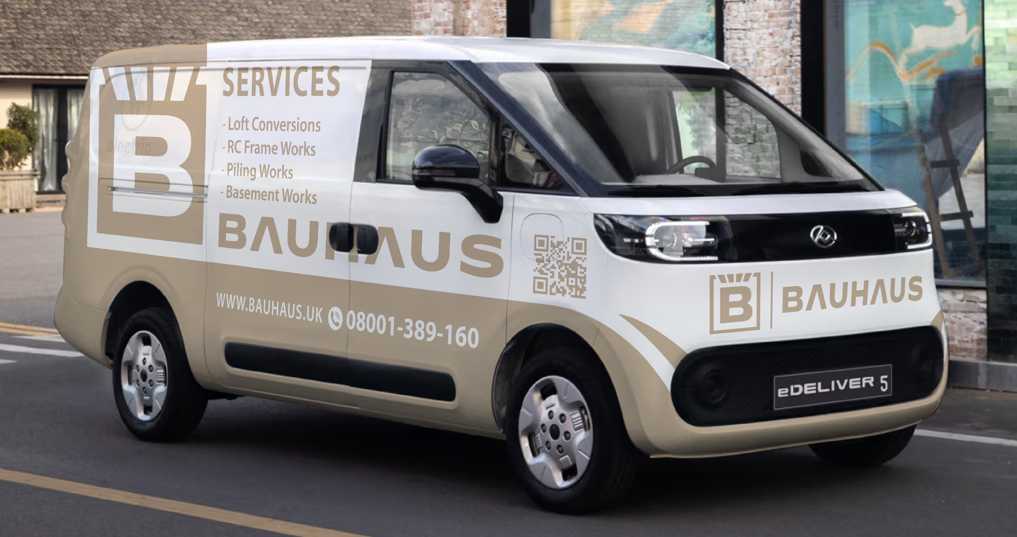 Diseño de Rotulación de Vehículo por Kira Graphics para UK Bauhaus | Diseño #36760901