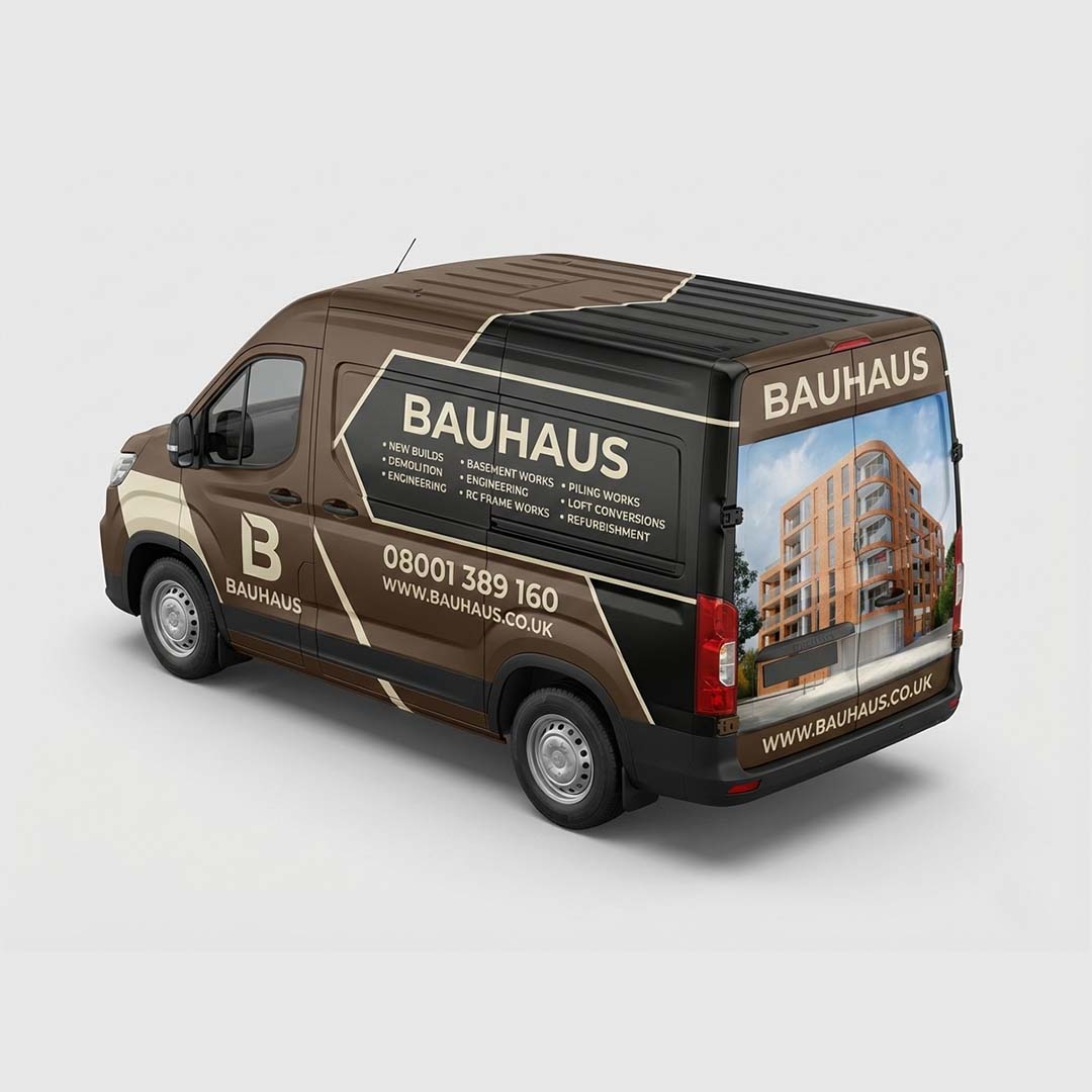 Diseño de Rotulación de Vehículo por Akki John01 para UK Bauhaus | Diseño #36753685