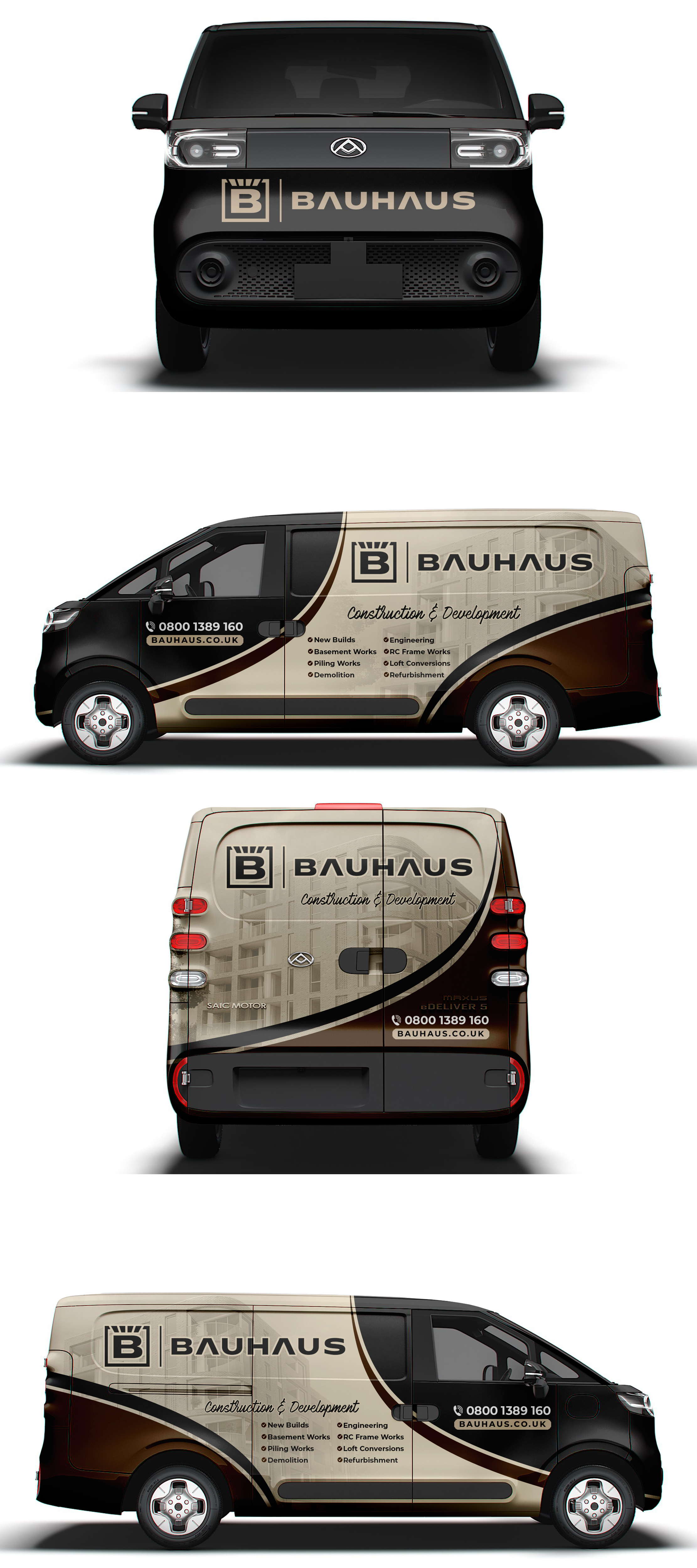 Diseño de Rotulación de Vehículo por ANGGI MAULANA PRAKOSO para UK Bauhaus | Diseño #36740465