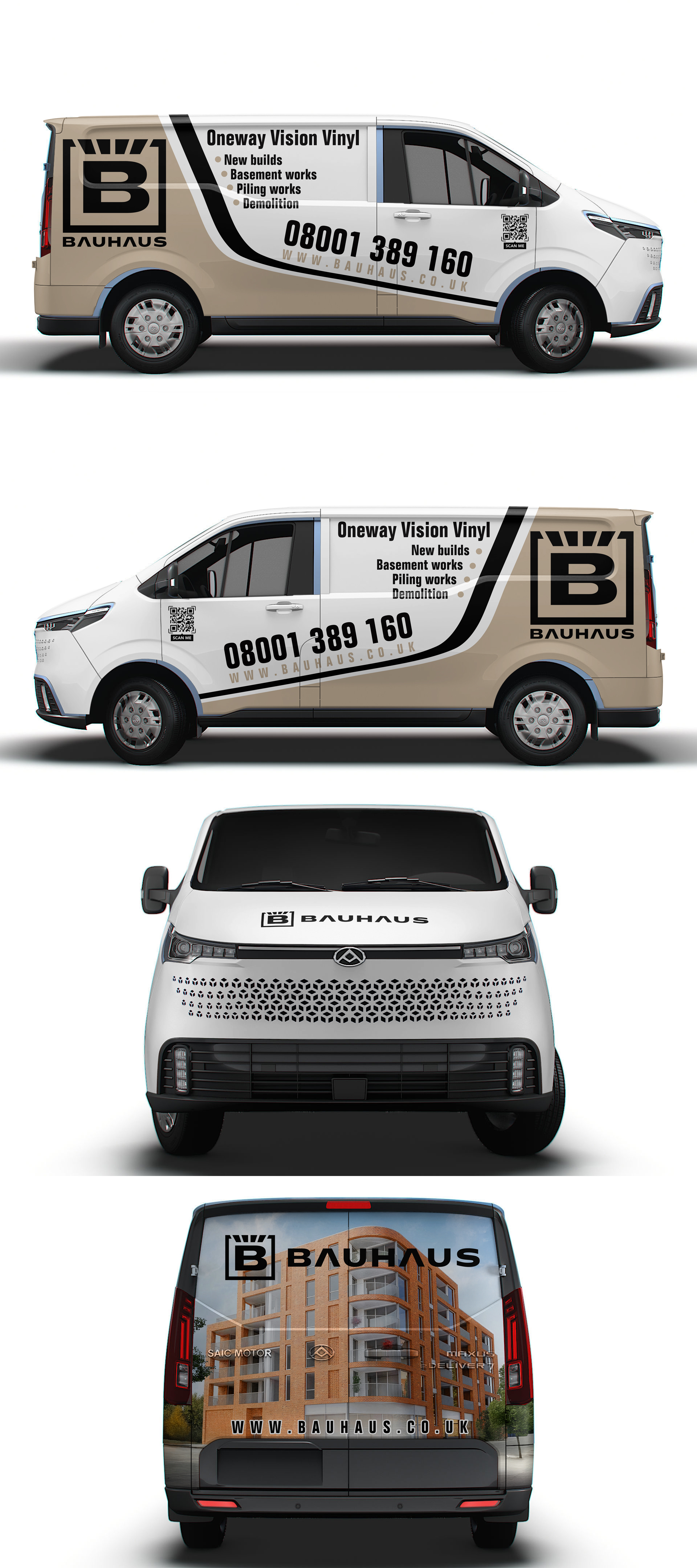 Diseño de Rotulación de Vehículo por Yayan gesuter para UK Bauhaus | Diseño #36747794