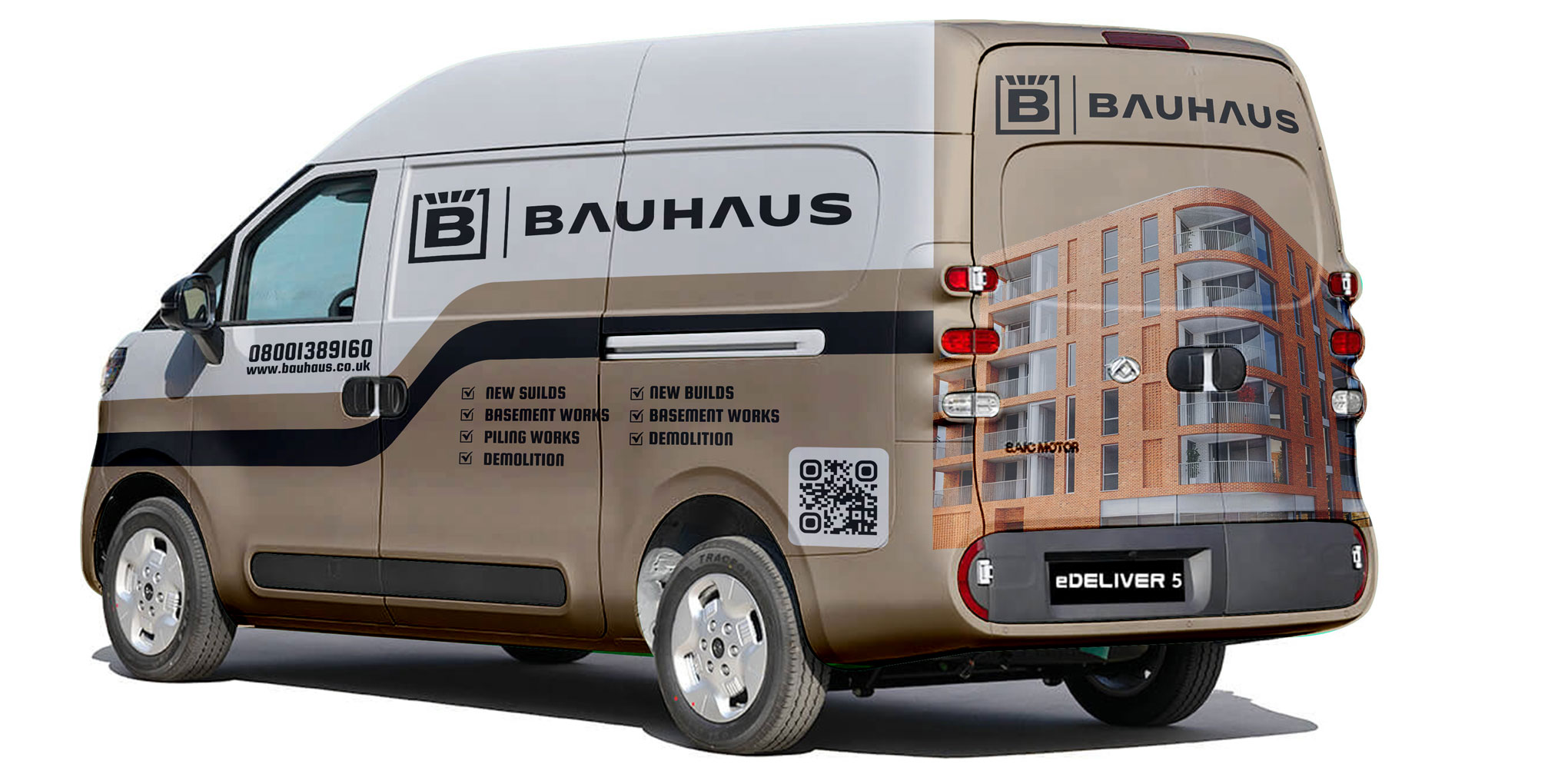 Diseño de Rotulación de Vehículo por Chic Bro para UK Bauhaus | Diseño #36770466