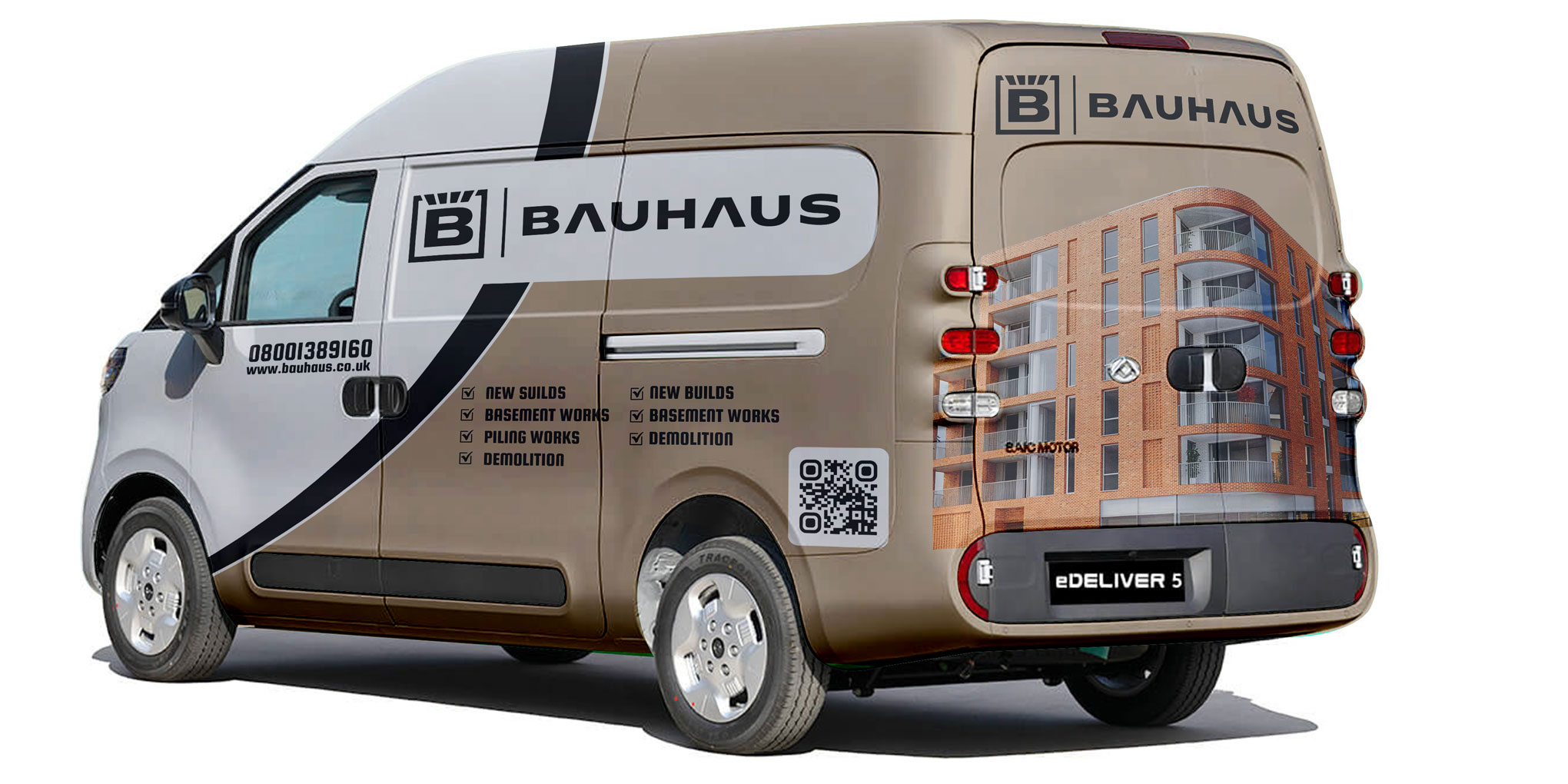 Diseño de Rotulación de Vehículo por Chic Bro para UK Bauhaus | Diseño #36770467